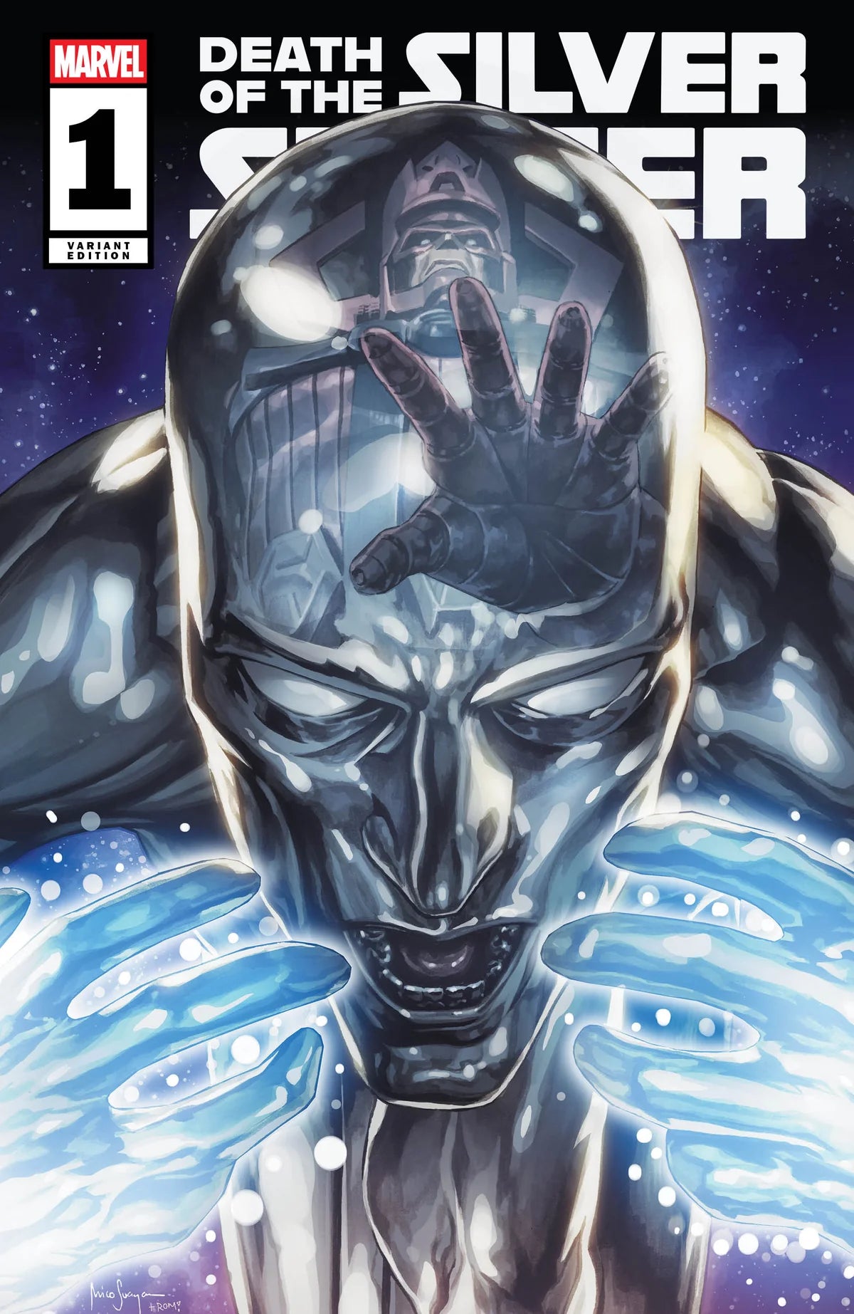 DEATH OF THE SILVER SURFER #1 MICO SUAYAN HEROES CON EXCLUSIVE VARIANT