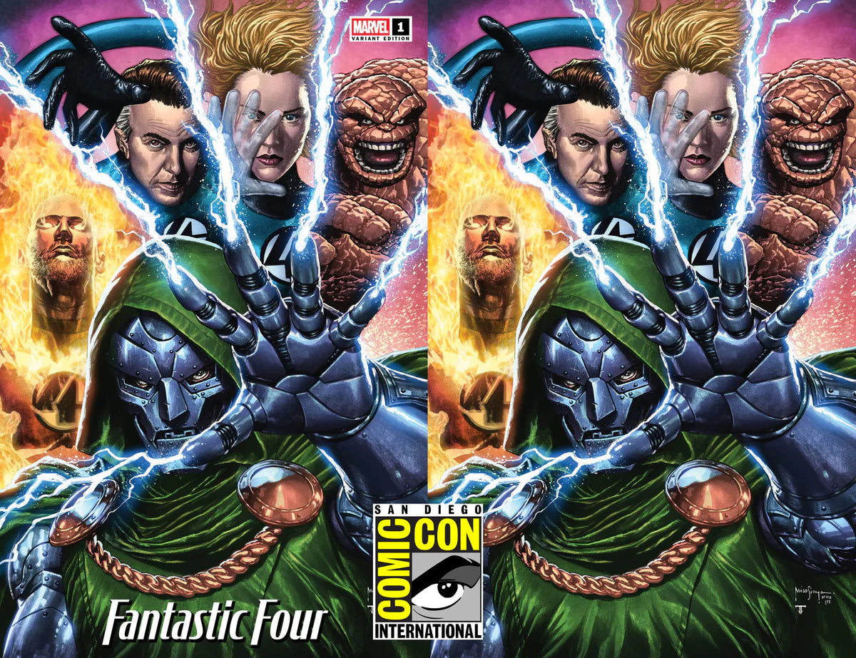 FANTASTIC FOUR #1 MICO SUAYAN SDCC EXCLUSIVE VARIANT COVER