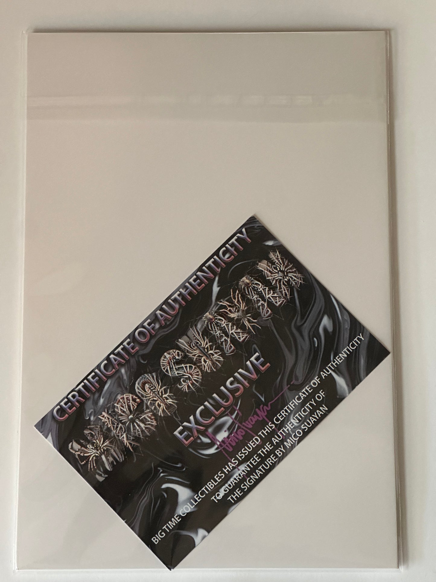 SIGNED BY MICO SUAYAN WOLVERINE #41 VIRGIN VARIANT W/COA