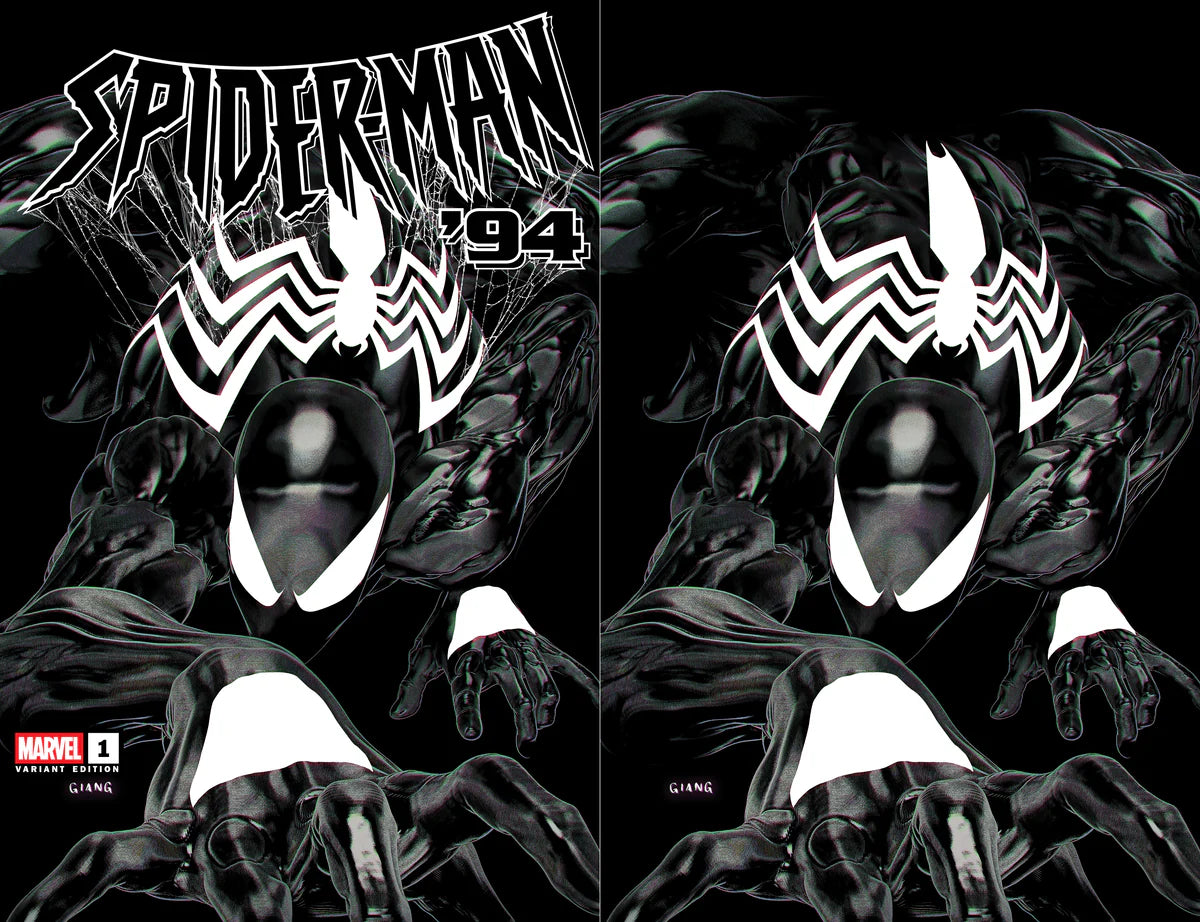 SPIDER-MAN '94 #1 JOHN GIANG NEGATIVE BLEED EXCLUSIVE EDITION OPTIONS