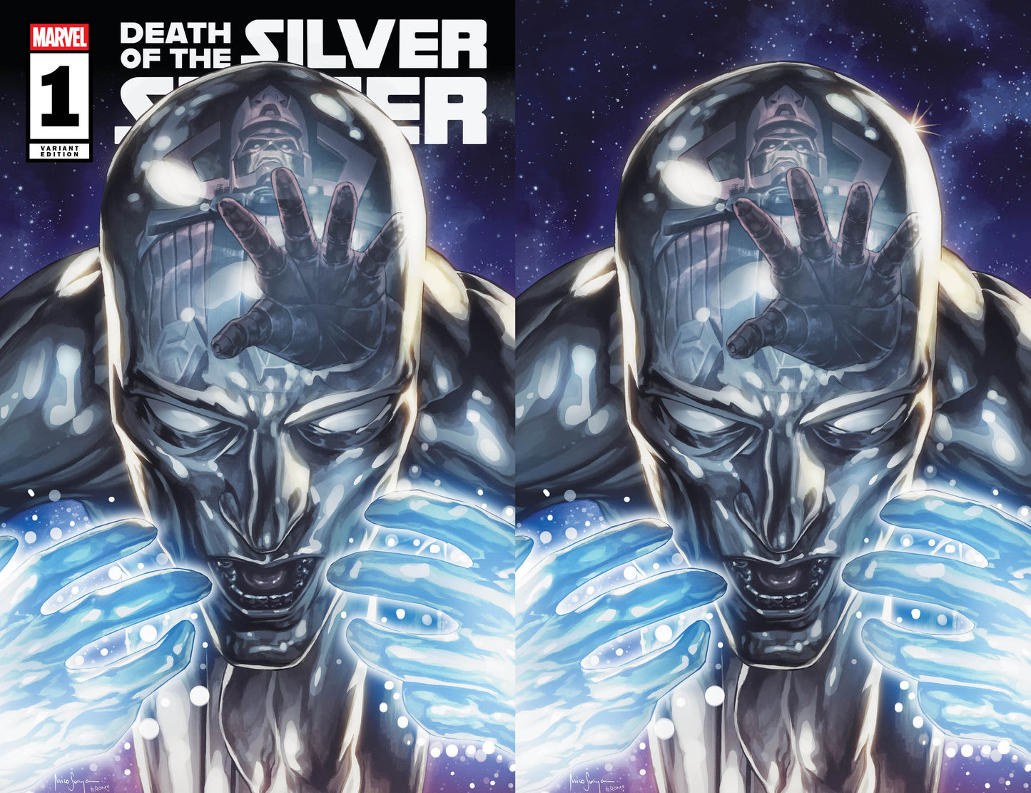 DEATH OF THE SILVER SURFER #1 MICO SUAYAN HEROES CON EXCLUSIVE VARIANT