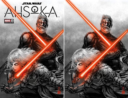 STAR WARS: AHSOKA #1 TAKASHI OKAZAKI LTD EDITION EXCLUSIVE SHIPS 07/10/24