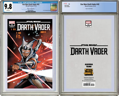 STAR WARS: DARTH VADER #42 STEPHEN SEGOVIA REBELS 10TH ANNIVERSARY LIMITED EDITION EXCLUSIVE #1 OF 4