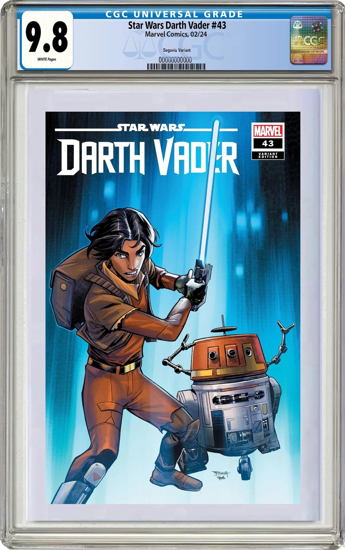 STAR WARS: DARTH VADER #43 STEPHEN SEGOVIA REBELS 10TH ANNIVERSARY LIMITED EDITION EXCLUSIVE #2 OF 4