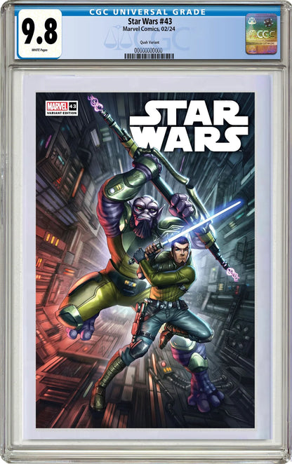 STAR WARS #43 ALAN QUAH REBELS 10TH ANNIVERSARY LIMITED EDITION EXCLUSIVE #2 OF 4