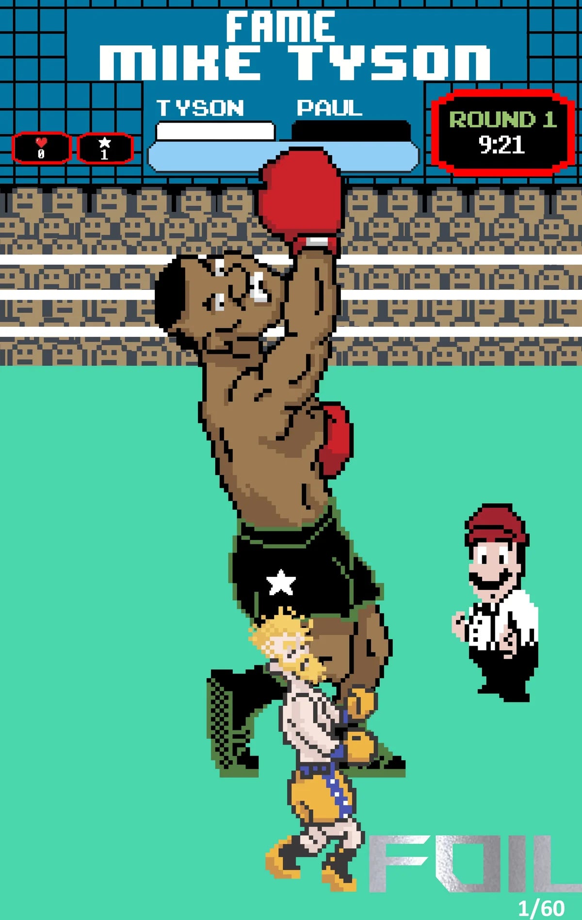 MIKE TYSON #1 MATTHEW WAITE PUNCH-OUT FANEXPO DALLAS EXCLUSIVE OPTIONS