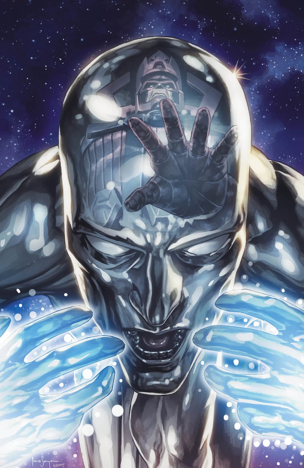 DEATH OF THE SILVER SURFER #1 MICO SUAYAN HEROES CON EXCLUSIVE VARIANT