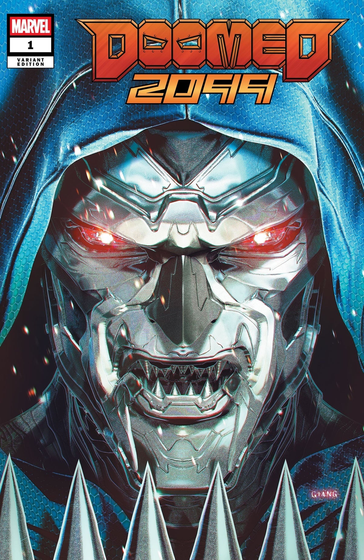 DOOMED 2099 #1 JOHN GIANG NYCC EXCLUSIVE VARIANT EDITIONS. LIMITED TO 1000 PRINT RUN
