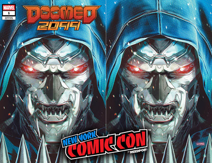 DOOMED 2099 #1 JOHN GIANG NYCC EXCLUSIVE VARIANT EDITIONS. LIMITED TO 1000 PRINT RUN