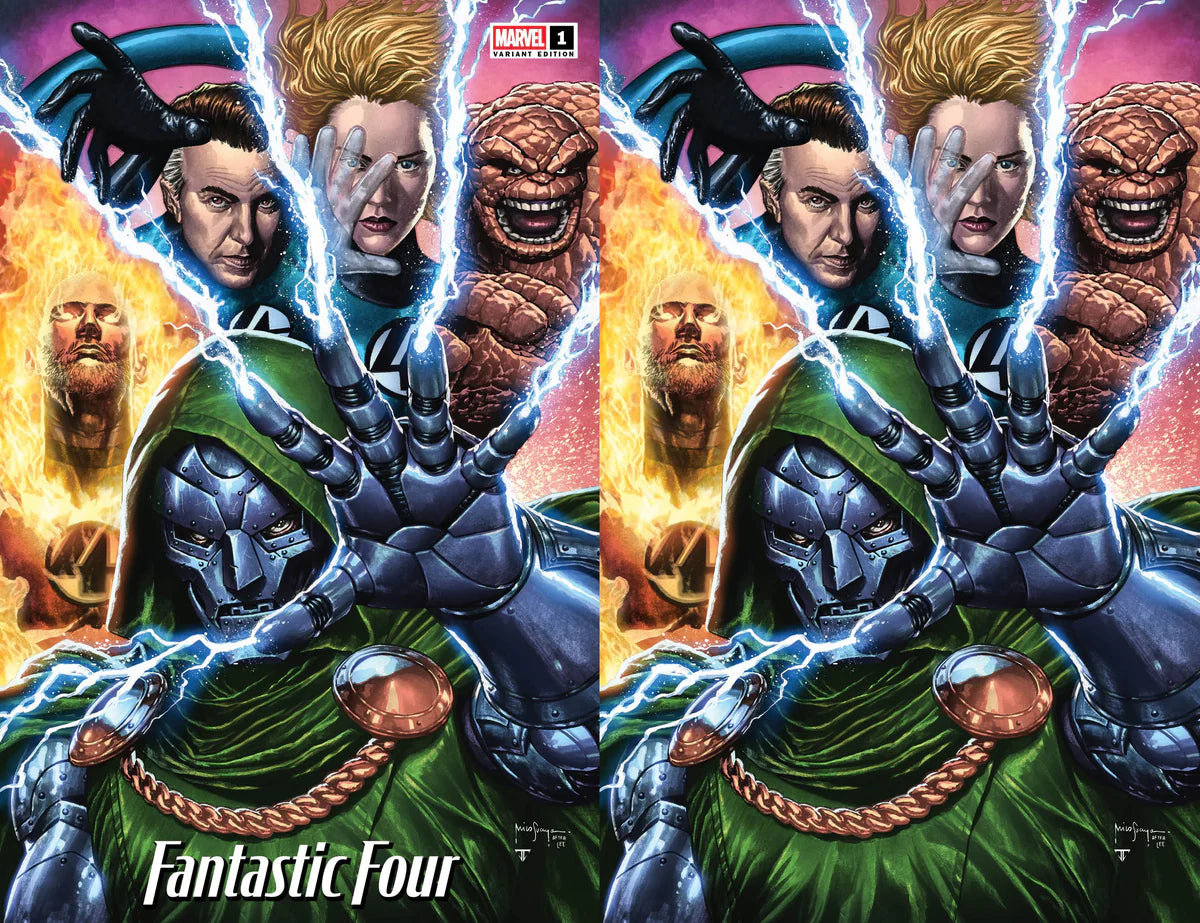 FANTASTIC FOUR #1 MICO SUAYAN SDCC EXCLUSIVE VARIANT COVER