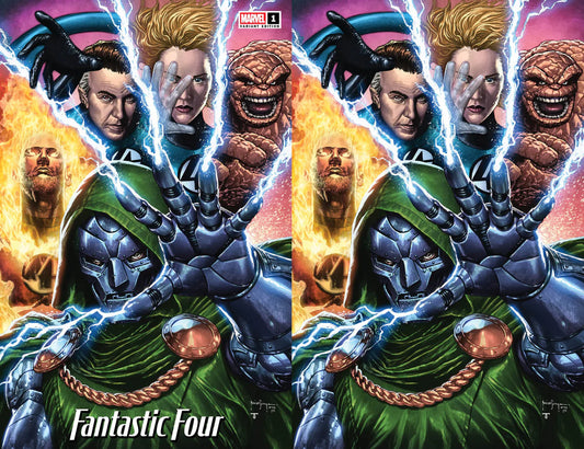 FANTASTIC FOUR #1 MICO SUAYAN SDCC EXCLUSIVE VARIANT COVER