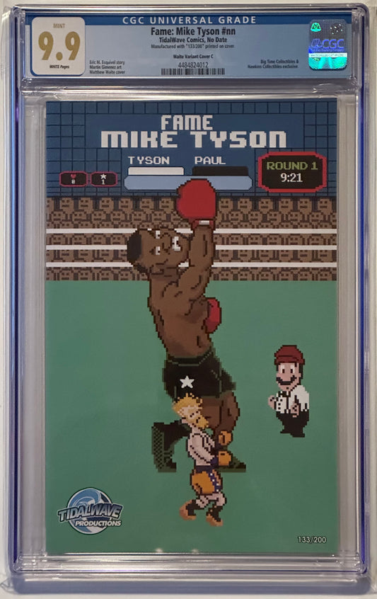 MIKE TYSON #1 MATTHEW WAITE PUNCH-OUT 9.9 CGC MINT