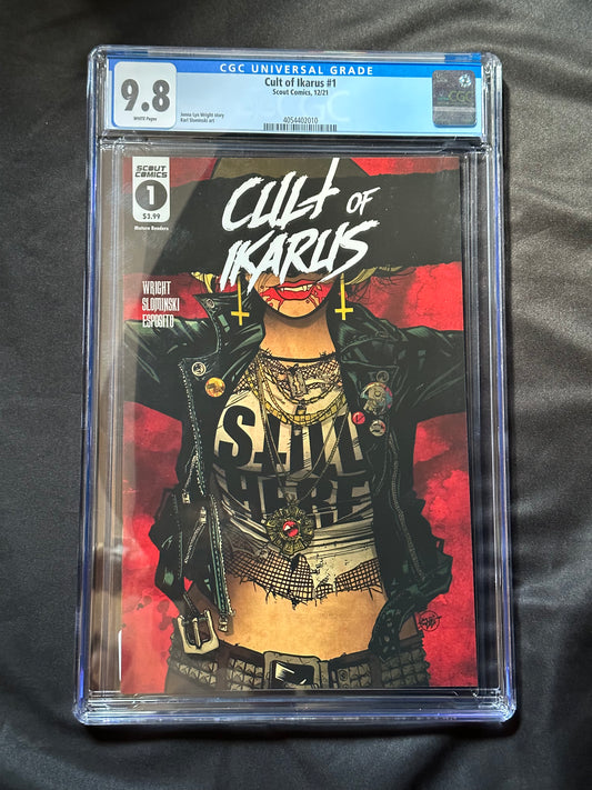 Cult of Ikaris #1 - Karl Slominski Cover - CGC 9.8