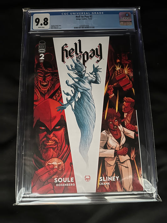 Hell to Pay #2 - Dave Johnson Cover - CGC 9.8