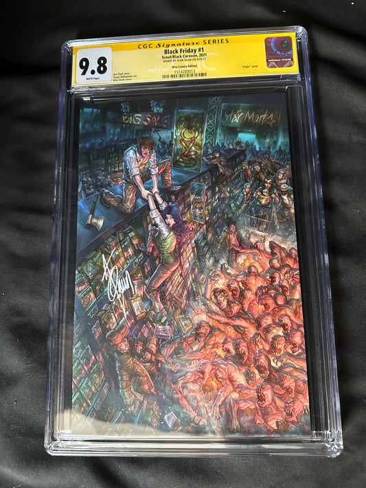 Black Friday #1 - SIGNED Alan Quah On - CGC 9.8