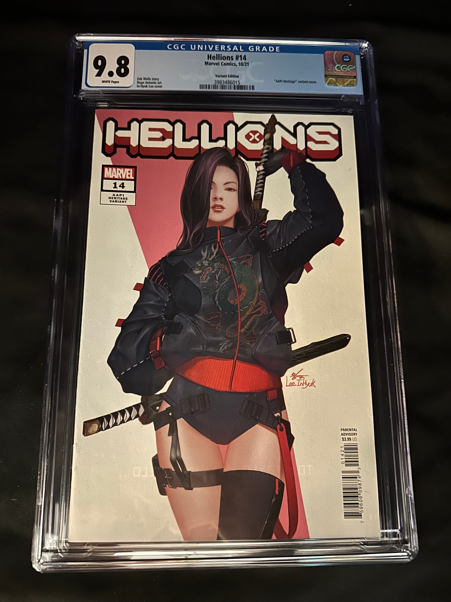 Hellions #14 - In-Hyuk Lee - CGC 9.8