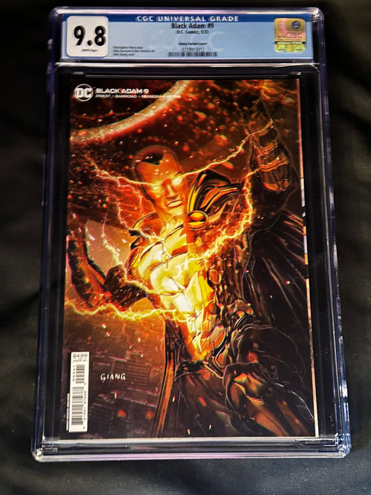 Black Adam #9 - John Giang - CGC 9.8