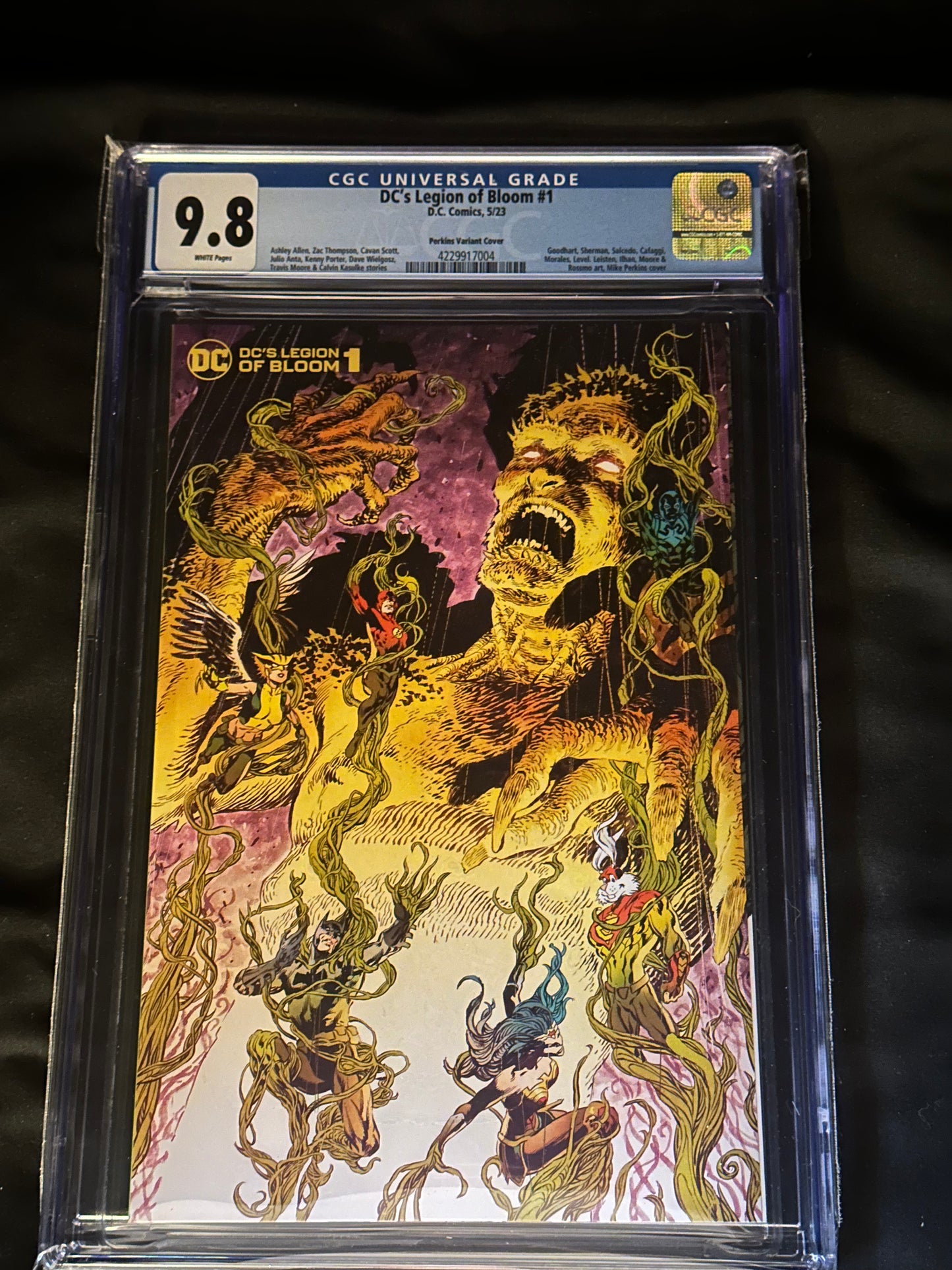 DC's Legion of Bloom #1 - Mike Perkins - CGC 9.8