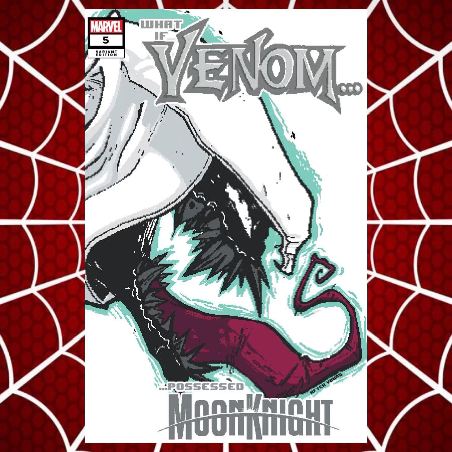 WHAT IF...? VENOM #5 MOON KNIGHT- MATTHEW WAITE EXCLUSIVE SKOTTIE YOUNG HOMAGE