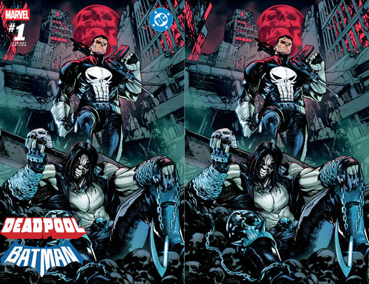 DEADPOOL BATMAN #1 ALESSANDRO CAPPUCCIO EXCLUSIVE VARIANT COVERS