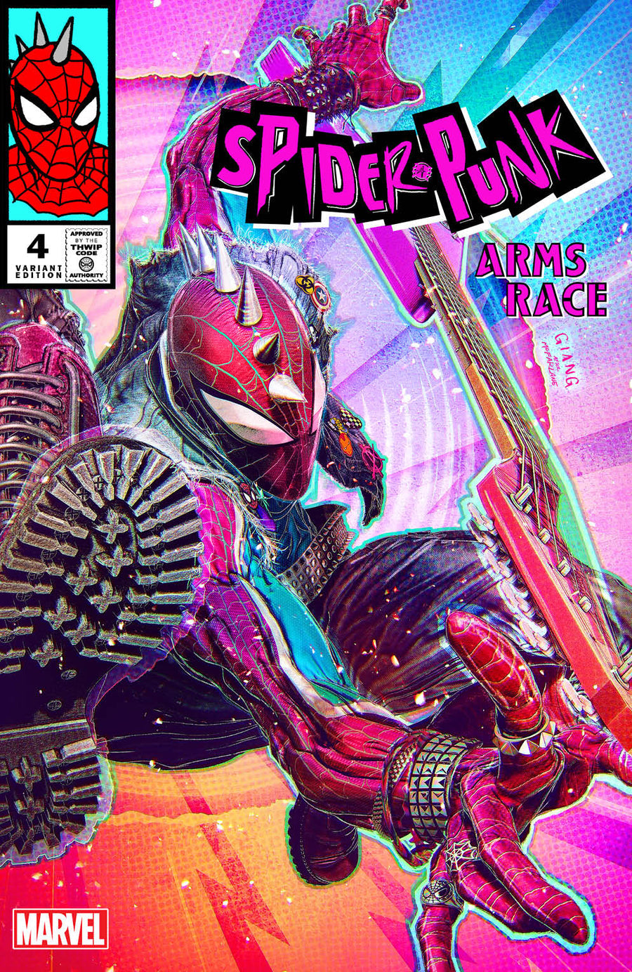 SPIDER-PUNK: ARMS RACE #4 JOHN GIANG EXCLUSIVE