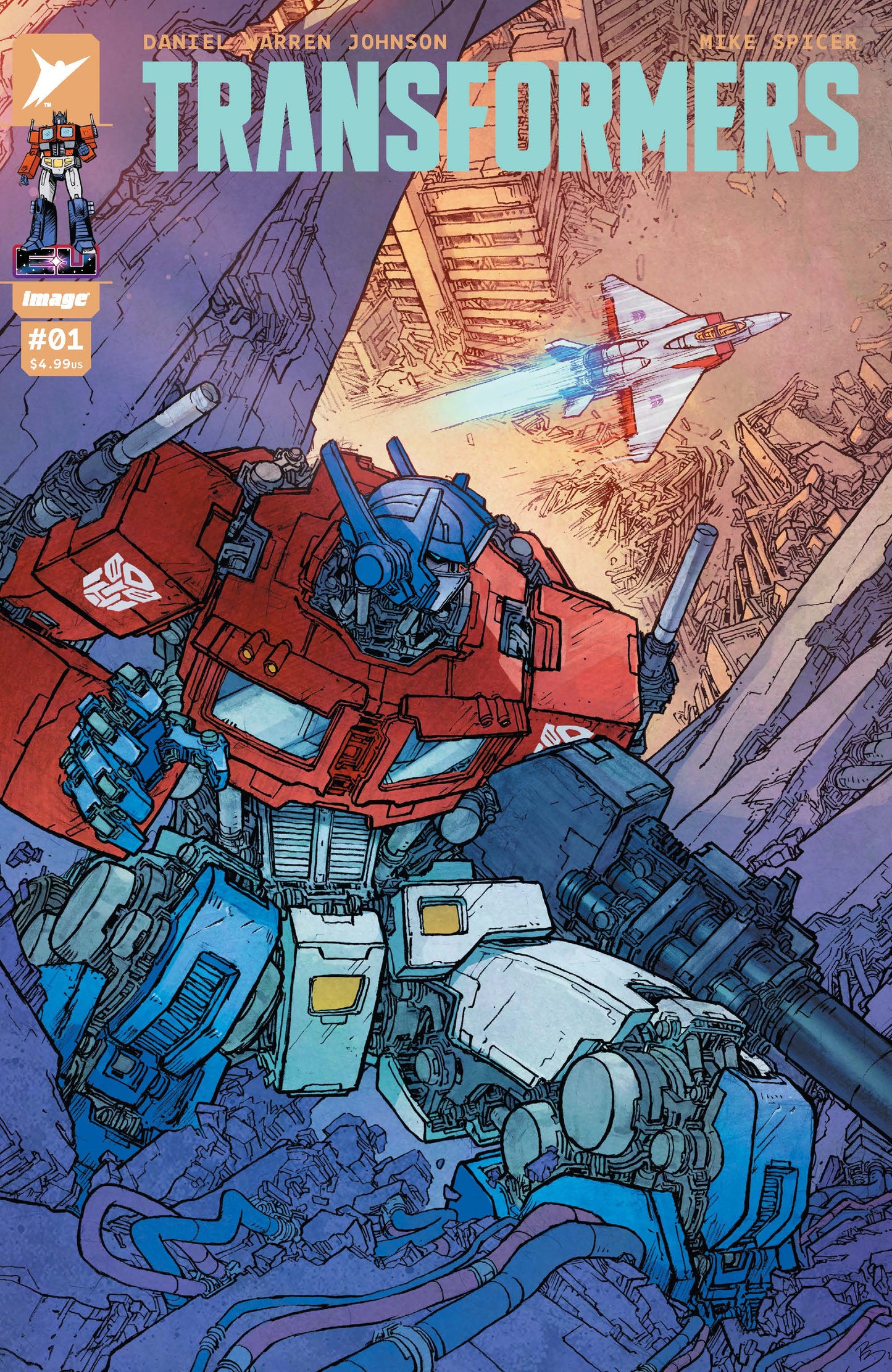 Transformers #1 Ryan Barry Exclusive Trade Dress  (10-4)