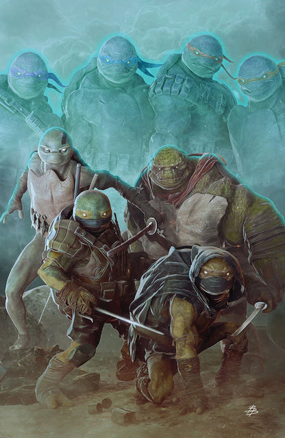 TMNT THE LAST RONIN II - RE-EVOLUTION #1 - 5 COMPLETE SET - BJORN BARENDS