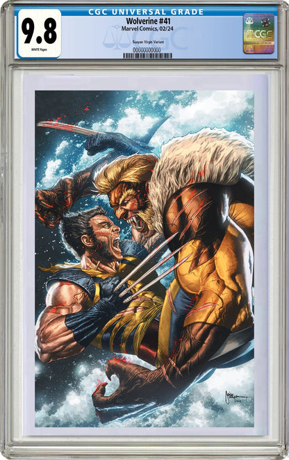 WOLVERINE 41 MICO SUAYAN EXCLUSIVE VARIANT COVERS - 01/10/24