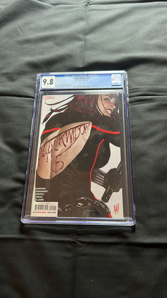 Black Widow #15 - Adam Hughes - CGC 9.8