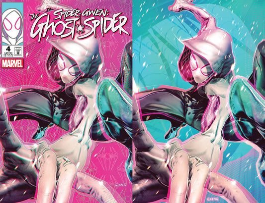 SPIDER-GWEN: THE GHOST-SPIDER #4 JOHN GIANG EXCLUSIVE VARIANT COVER OPTIONS